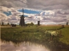 Windmills at Kinderdijk by Eileen Bonacci