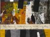 "Chronicles: Foundation," Encaustic and Paper on Wood Panel by Tracy Finn