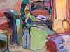 "The Situation," Oil and Acrylic on Wooden Panel, by Kristen Letts Kovak