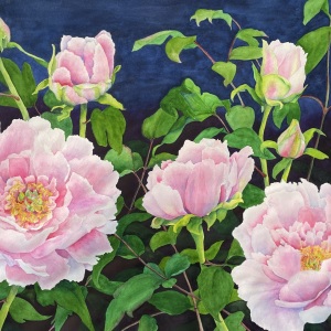 "Beauty in the Chaos," Watercolor on Arches Paper, by Wendy Hallstrom