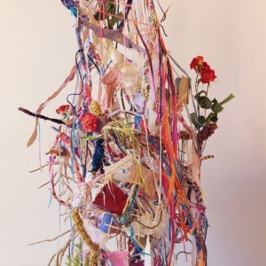 "Peace Devotion," Mixed Media Sculpture, by Kristen Martin-Aarnio