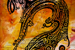 Patrick Huffman, "Empathy." Metal Print of Mixed Media: Photography, Painting and Digital Drawing, 16"x20", $350 