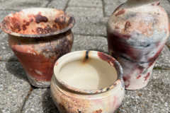 Ann Parsekian, "Pit Group," Clay, 10"x10"x7", NFS