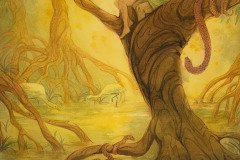 Sarah Skalski, "In The Mangroves," Watercolor, 20"x26", NFS