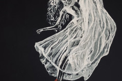 Elaine Wladyga, "Reaching for the Stars," Acrylic, 16"x20", $300 