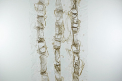 Allison Hudson, Remains, Wool, Unfired Clay, Resin, Glue, Varnish