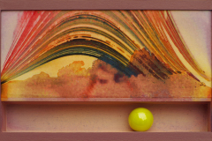 Judith Lieberman, Solstices, Wood, Acrylic, Found Object, Archival Solarcam Photo