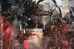 Arras, Oil Paint and Cold Wax on Cradled Panel, by Kenneth Blahut