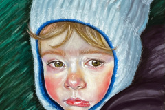 Winter Blues, Soft Pastels, by Yaiza Dominguez