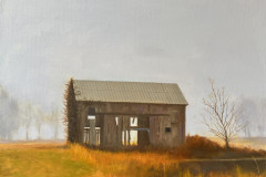 Morning on Mt. Salem Road, Oil, by Donald Esch