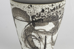 Marks of the Painter (On White), Stoneware, by Jasper Eyrich-Bingham