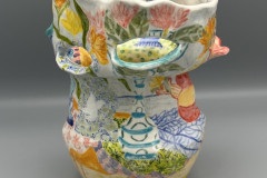 Inside Outside, Ceramic, by Nancy Modlin Katz