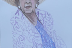 Josephine, Watercolor, by Nancy Peer