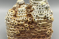 The Brood, Ceramics, Hand-Built, Coiled Sculpture, Wood Fired, by DeAnn L. Prosia