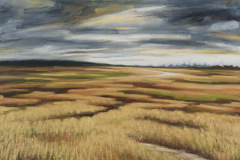 Breaking Clouds, Oil on Canvas, by Katie Weiss