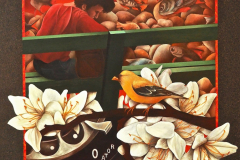 James DePietro, DeConstruction No. 7: Silence and Stone, Oil , Acrylic, Spray Paint