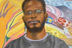 Jamie Greenfield, The Painter, Alkyd Oils on Canvas