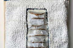 Megan Klim, Amalgam #1, Plaster Cloth, Encaustic, Mixed Media