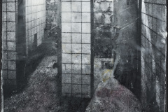 Michael Mirabito, Amna Suraka Prison; Kurdistan, Photo-Encaustic