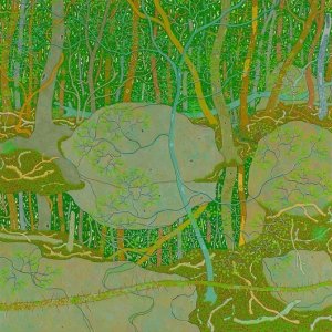 Gregory-Hennen-Spring-Brook-Overflow-May-Wyatt-Mt-16x16-Oil-On-Panel-2020-resized