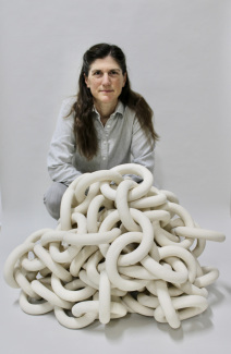 "Jumble," Stoneware, by Ruth Borgenicht