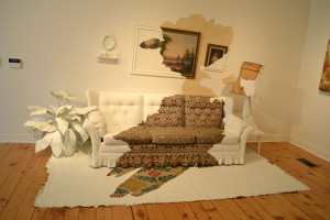 Installation of "Study for the White Room" by Anna Kell
