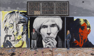 Trenton Graffiti Artists Homage to Warhol by Mel Leipzig